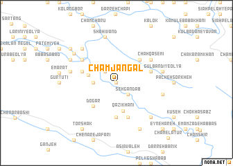 map of Cham Jangal