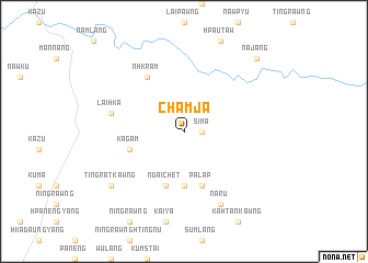 map of Chamja