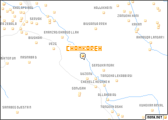 map of Cham Kareh
