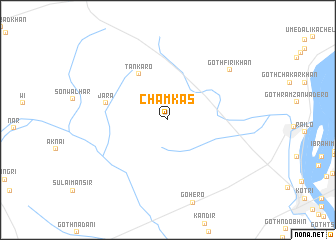 map of Chamkas