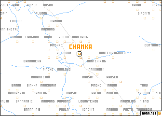 map of Cham Ka