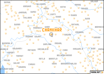 map of Chāmkhar