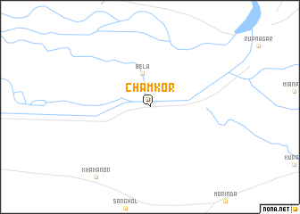 map of Chāmkor