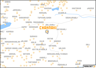 map of Chamnaki