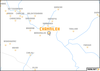 map of Cham Nīleh