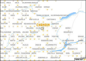 map of Chamoim