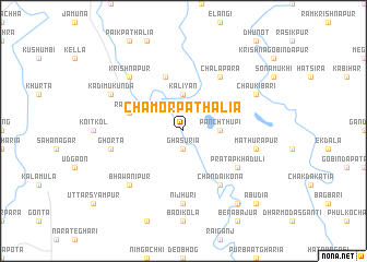 map of Chāmor Pāthālia