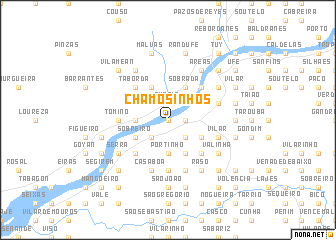 map of Chamosinhos