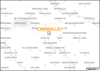 map of Chamouilley
