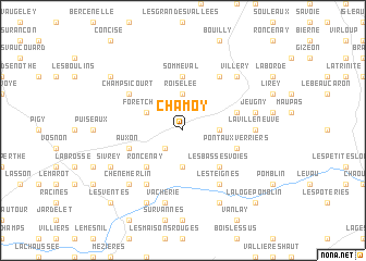 map of Chamoy