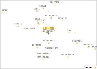 map of Chamo