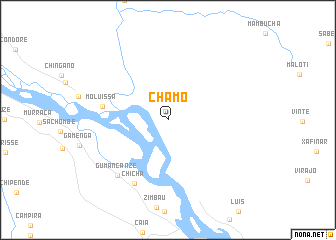 map of Chamo