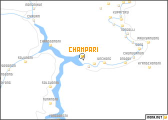 map of Champ\