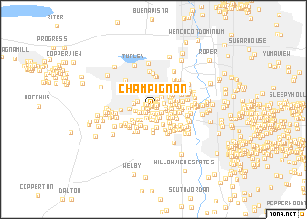 map of Champignon