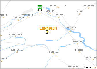 map of Champion