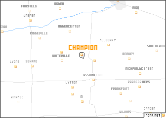 map of Champion