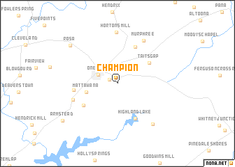 map of Champion