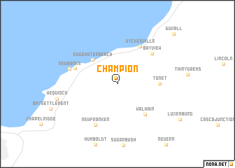 map of Champion