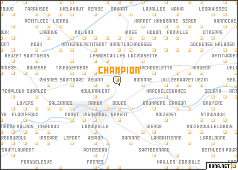 map of Champion