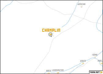 map of Champlin