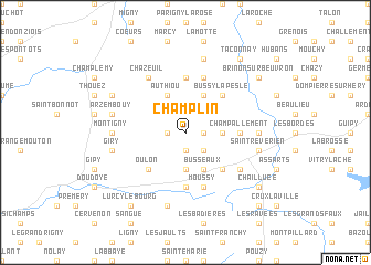 map of Champlin