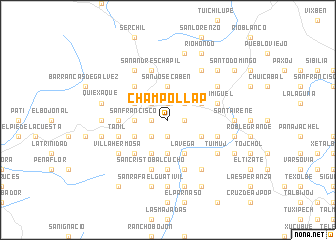 map of Champollap