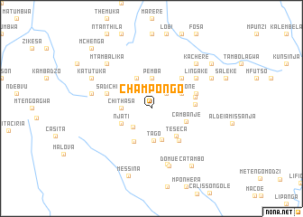 map of Champongo