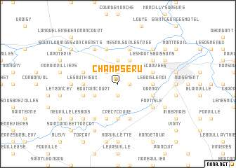 map of Champseru