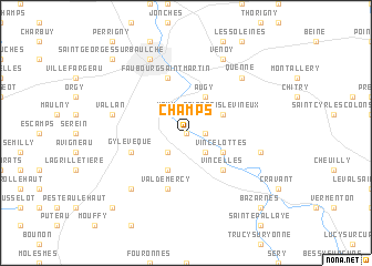 map of Champs