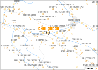 map of Cham Qoroq