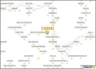 map of Chamrī