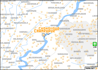 map of Chamrupur