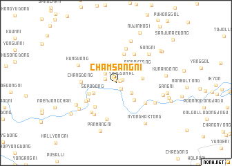 map of Chamsang-ni