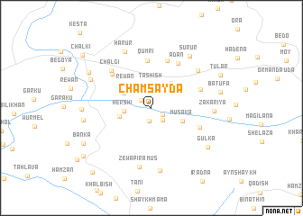 map of Chamsayda
