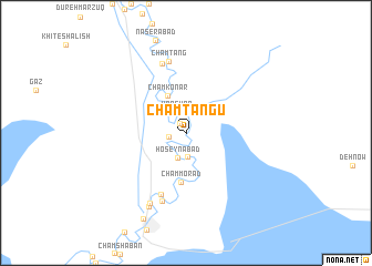 map of Cham Tangū