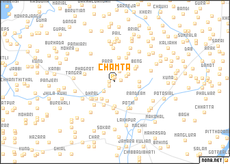 map of Chamta