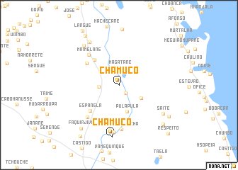 map of Chamuço
