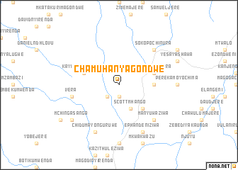 map of Chamuhanya Gondwe