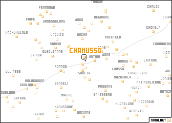 map of Chamusso