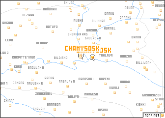 map of Chamy Sosk