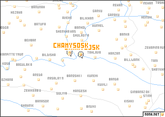 map of Chamy Sosk