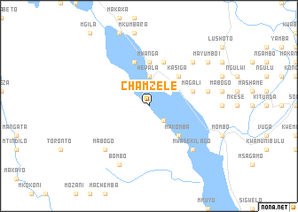 map of Chamzele