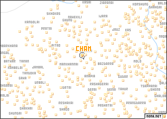 map of Cham