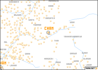 map of Cham