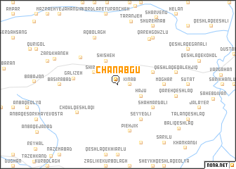 map of Chanābgū