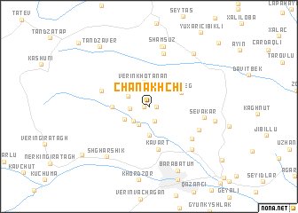 map of Chʼanakhchʼi