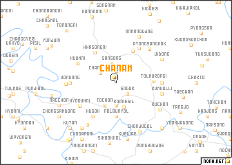 map of Ch\