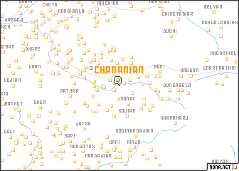 map of Chananiān