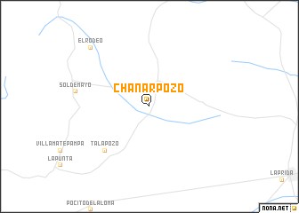 map of Chañar Pozo