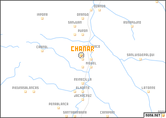 map of Chañar